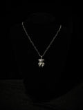 Heart Shaped Chain + Teddy Bear Pendant