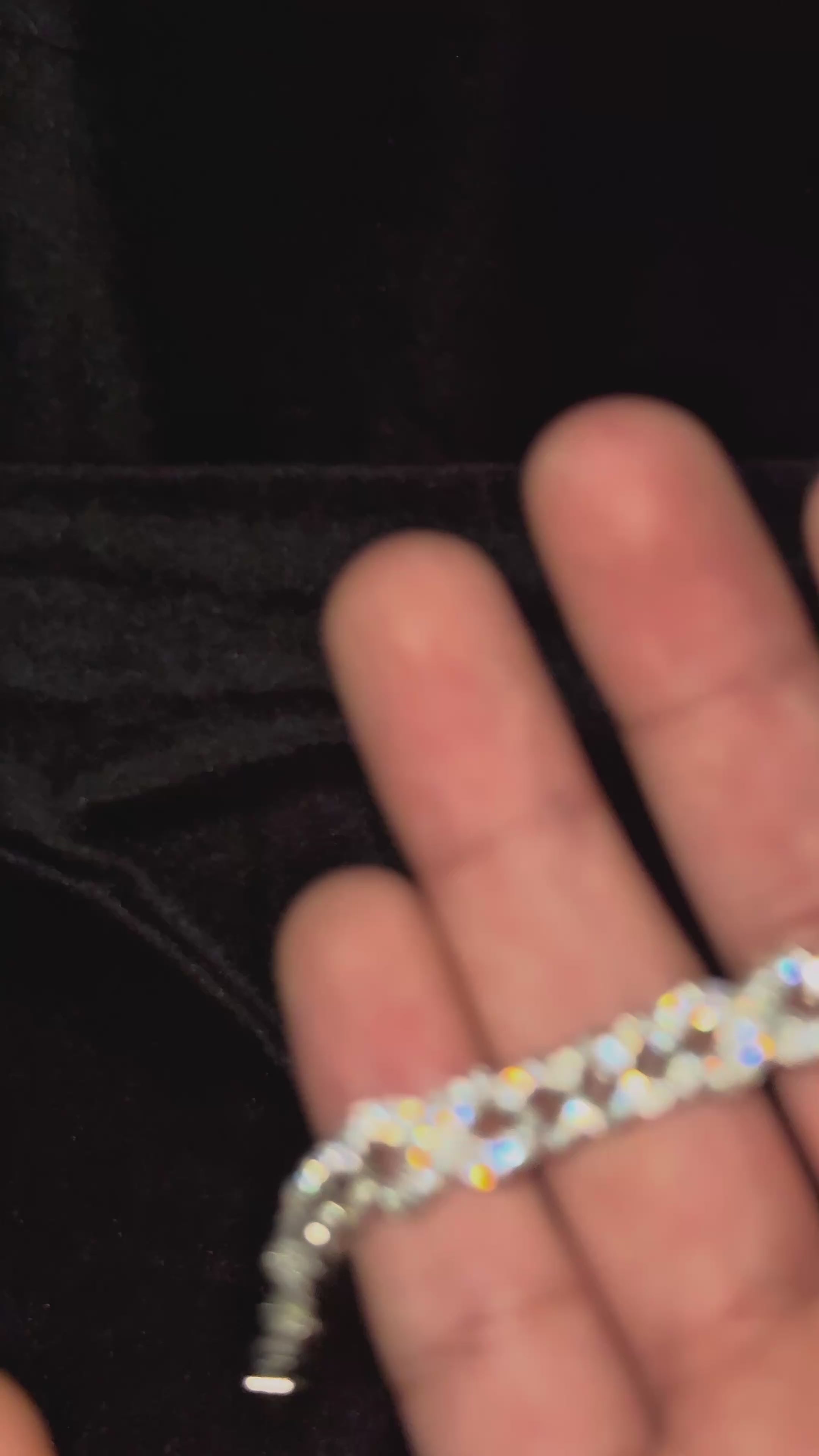 Cuban Pavé Bracelet with Zirconia